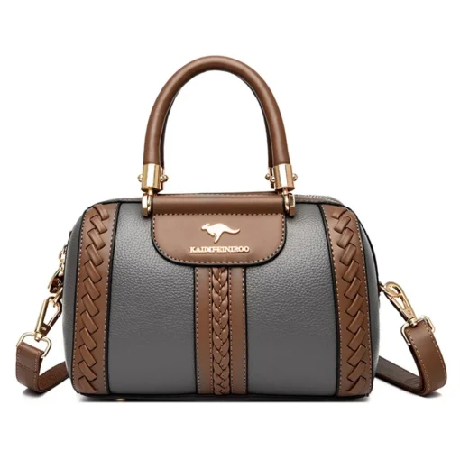 Kadın Lüks Deri Çanta | Yüksek Kaliteli Tasarım Omuz ve Crossbody Çanta | Yeni Sezon Postacı & Ana Kese Modeli - Görsel 12