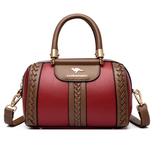 Kadın Lüks Deri Çanta | Yüksek Kaliteli Tasarım Omuz ve Crossbody Çanta | Yeni Sezon Postacı & Ana Kese Modeli - Görsel 2