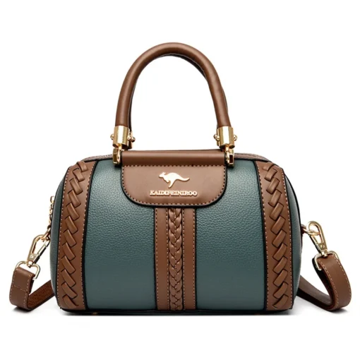 Kadın Lüks Deri Çanta | Yüksek Kaliteli Tasarım Omuz ve Crossbody Çanta | Yeni Sezon Postacı & Ana Kese Modeli - Görsel 14
