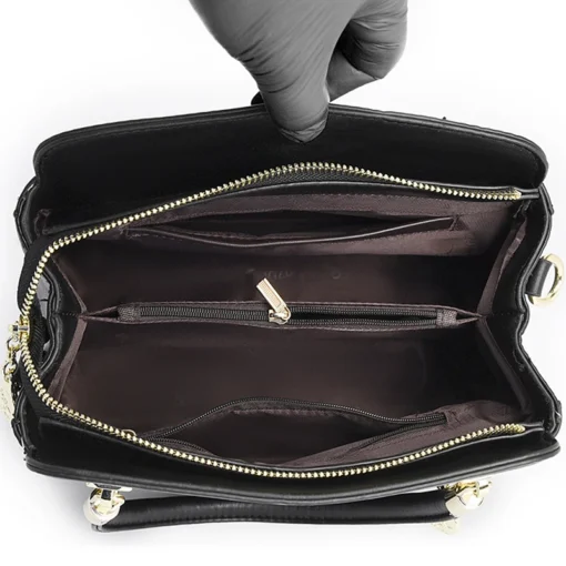 Lüks Tasarımcı Kadın Deri Çanta – Yüksek Kalite Omuz, Crossbody ve Tote Kullanımlı Günlük Şık Çanta - Görsel 6