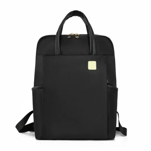 Yüksek Kaliteli Oxford Kumaş Sırt Çantası – Unisex Büyük Boy Laptop ve Okul Çantası, Düz Renk, Seyahat ve Bagaj Askılı Model - Görsel 9