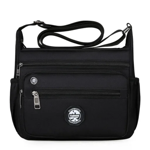 2025 Unisex Crossbody Omuz Çantası – Su Geçirmez Küçük Sling Çanta, Oxford Kumaş, İş ve Günlük Kullanım için Satchel Model - Görsel 12