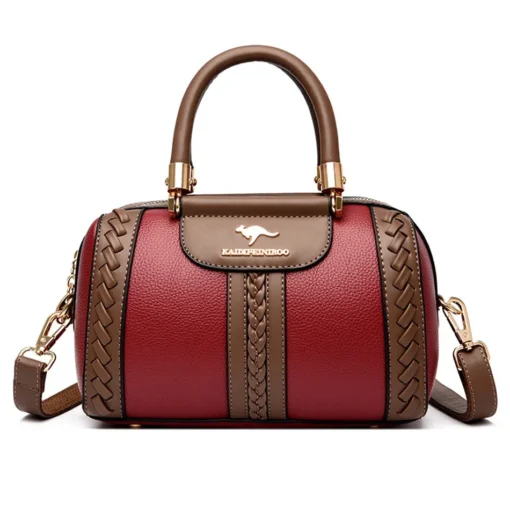 Kadın Lüks Deri Çanta | Yüksek Kaliteli Tasarım Omuz ve Crossbody Çanta | Yeni Sezon Postacı & Ana Kese Modeli - Görsel 10