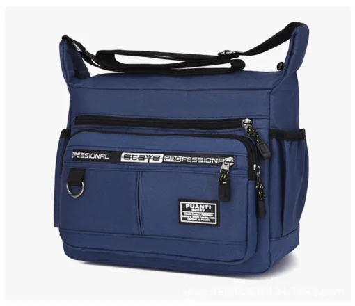 2025 Unisex Crossbody Omuz Çantası – Su Geçirmez Küçük Sling Çanta, Oxford Kumaş, İş ve Günlük Kullanım için Satchel Model - Görsel 7
